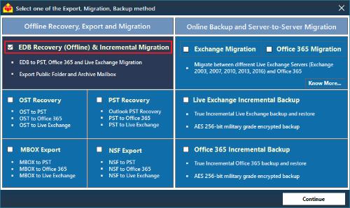 Edb to Pst Converter