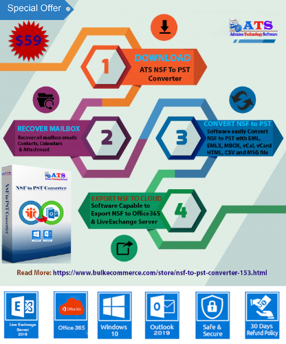 NSF to PST Converter