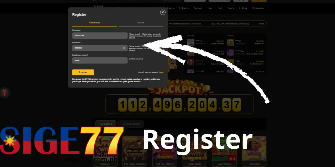 Sige77 Register